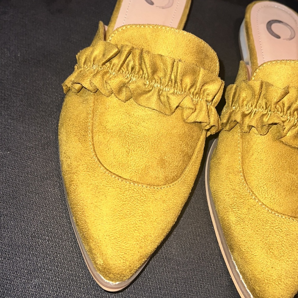 Women’s Journee flat mules, dressy shoes , size 8, excellent condition - Picture 3 of 12